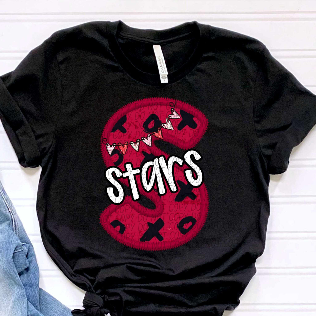 S stars valentine (CITY) 79075 DTF transfer