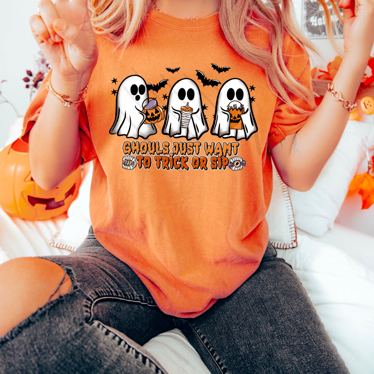 Ghouls just want to trick or treat (MMD) 110405 DTF transfer