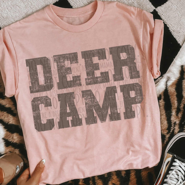 Deer camp grunge (SWD) DTF transfer