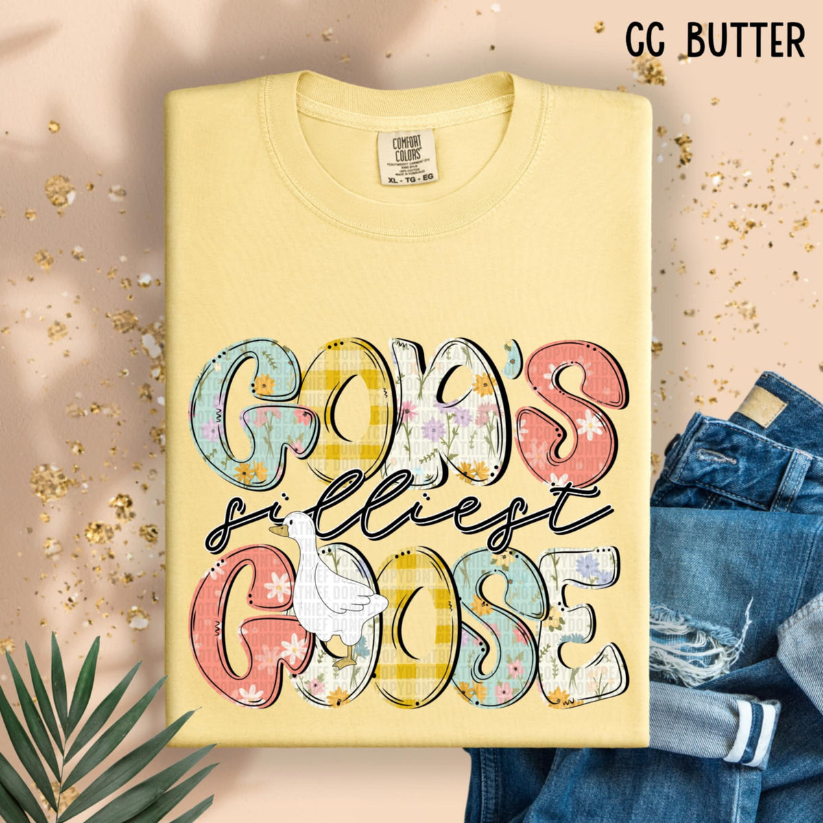 Gods silliest goose (SDD) 94392 DTF transfer