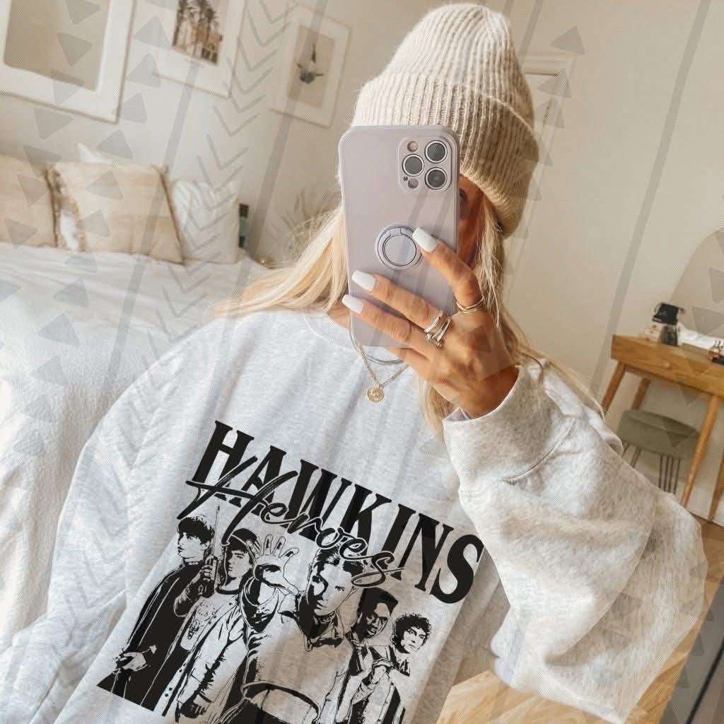 Hawk Heroes BLACK (TGG) DTF Transfer