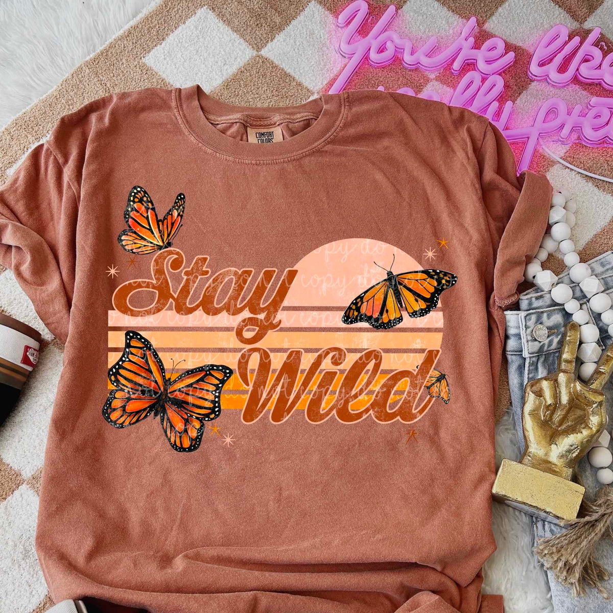 Stay wild (MMD) 58929 DTF transfer