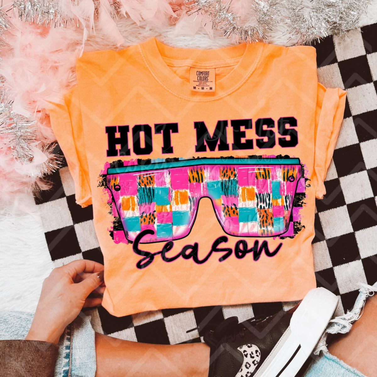 Hot mess season (Virgo) 100198 DTF transfer