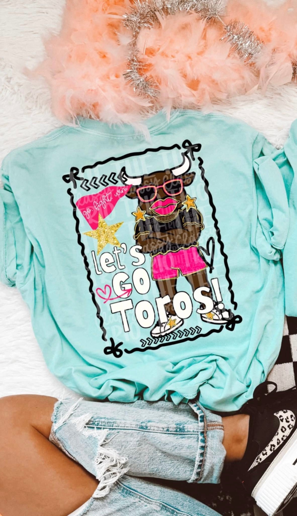 Let’s go mascots frame