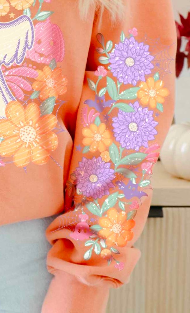 LIGHT florals (AG) 55974 DTF transfer