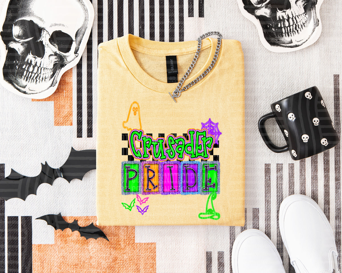 Crusader Pride - Spooky Vibes 108628 DTF transfer
