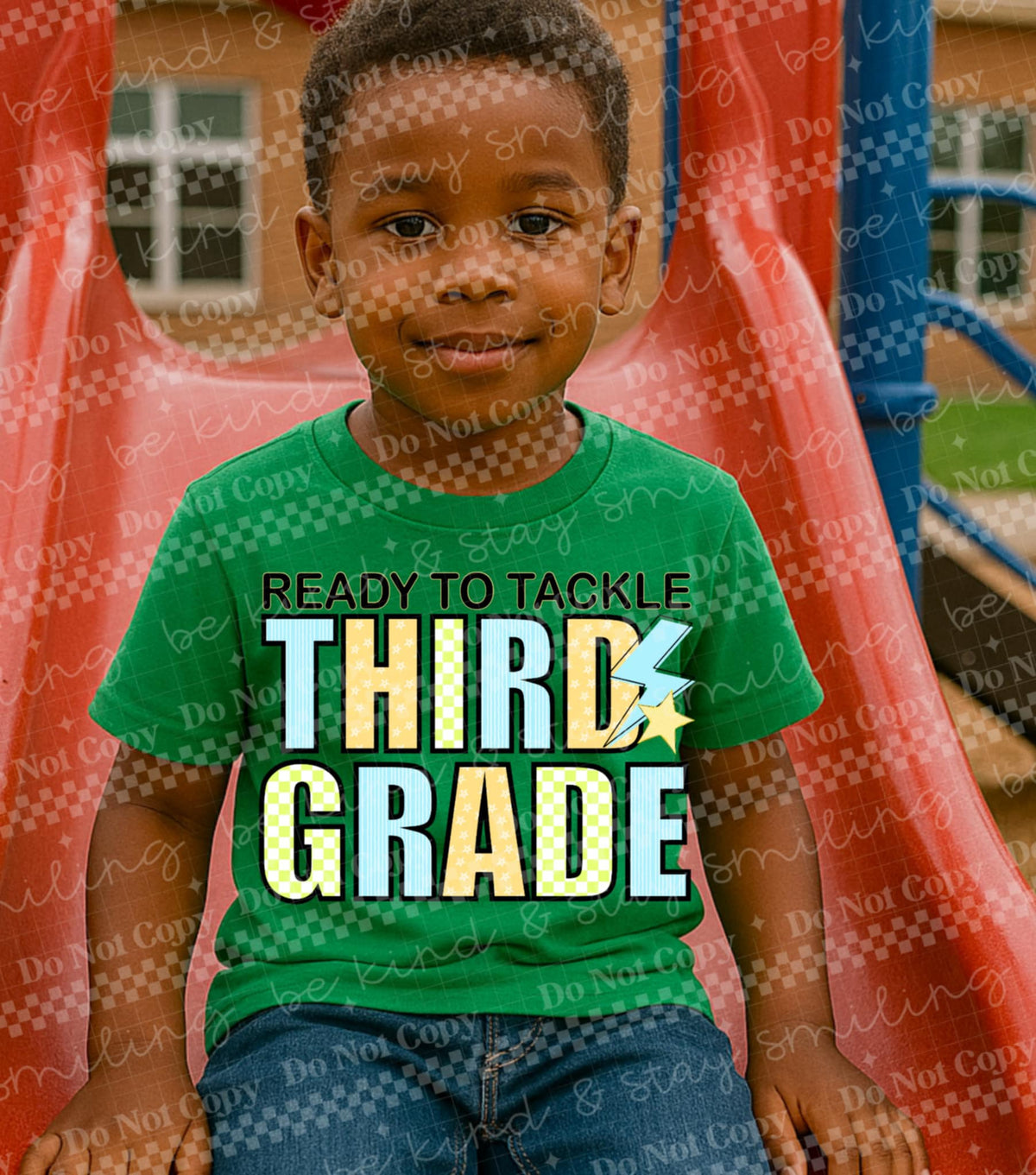 Ready To Tackle Third Grade DTF transfer