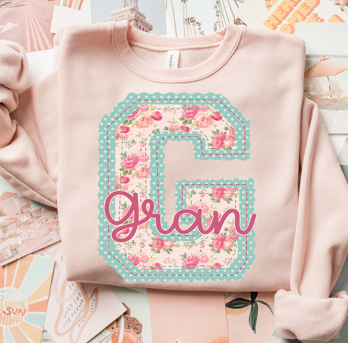 Gran Sweet Vintage Name (S&G) DTF Transfer