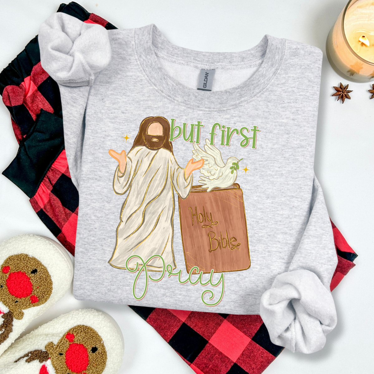 But First Pray (FDCD) 72189 DTF Transfer