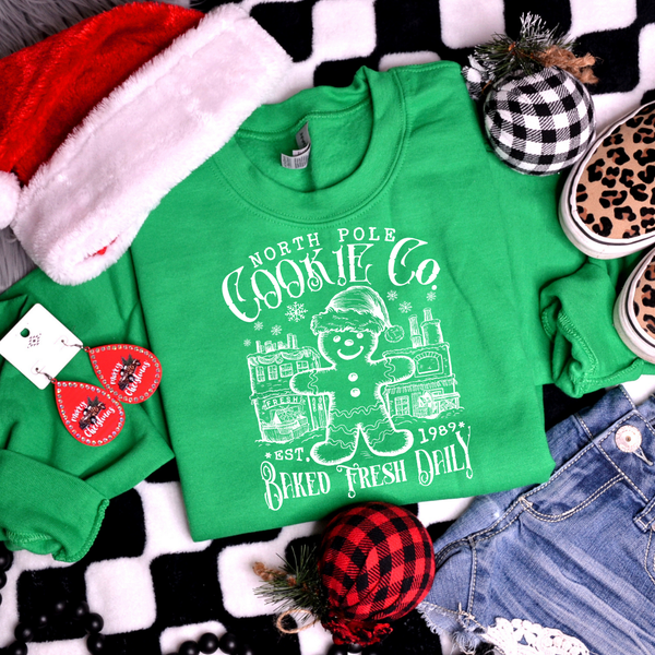 North Pole Cookie Co. (WHITE) 68351 DTF Transfer