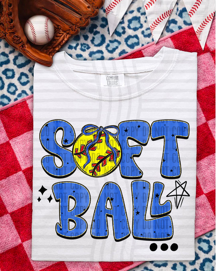 Softball Royal (Caplinger) DTF Transfer