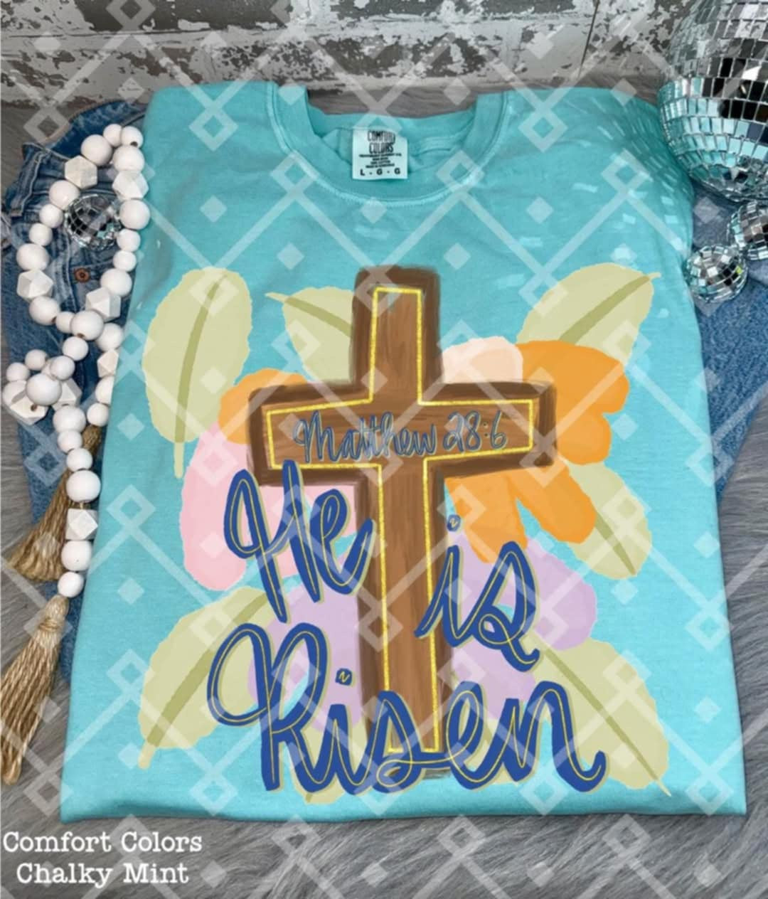 He is risen (Crafti) 96615 DTF transfer