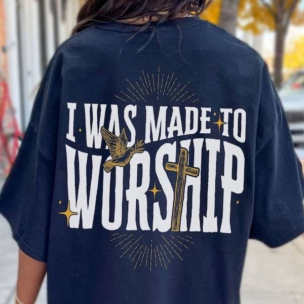 I was made to worship (KARTA) 64003 DTF transfer
