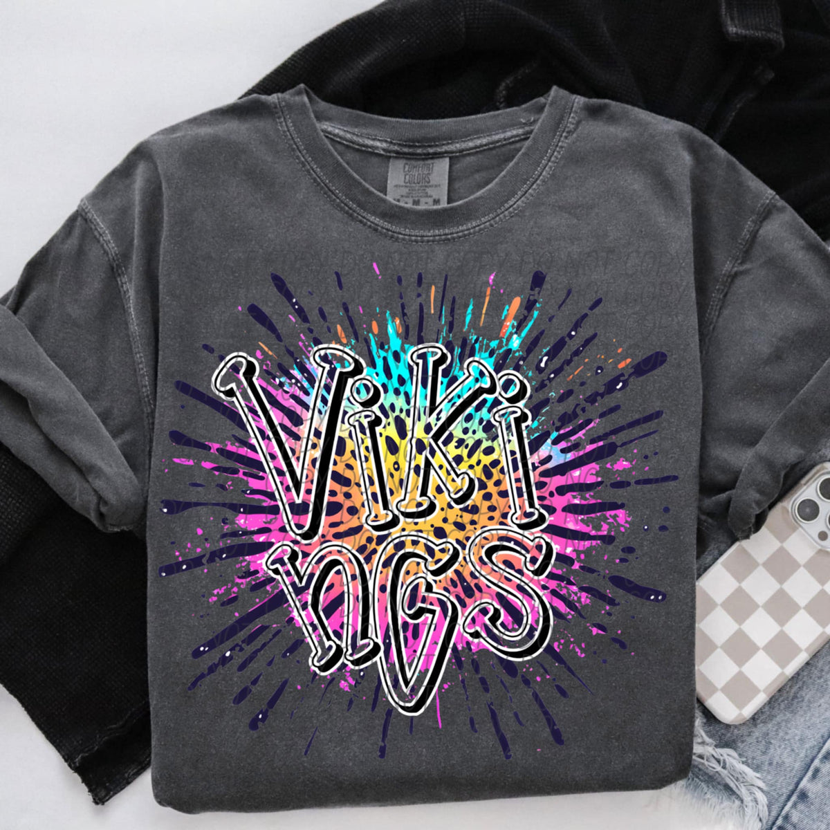 Colorful Burst Mascots (City)