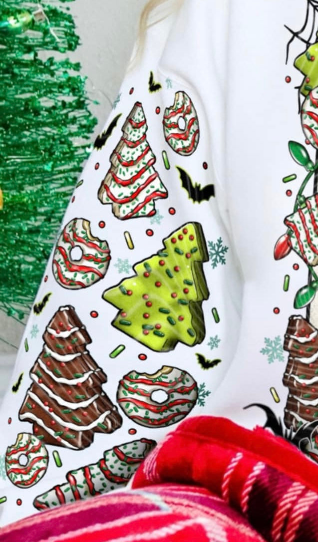 Undead Debbie sleeve (gravity) DTF transfer