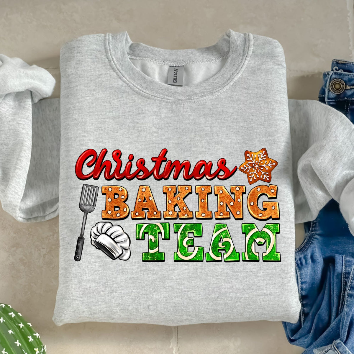 Christmas Baking Team-38552-DTF transfer
