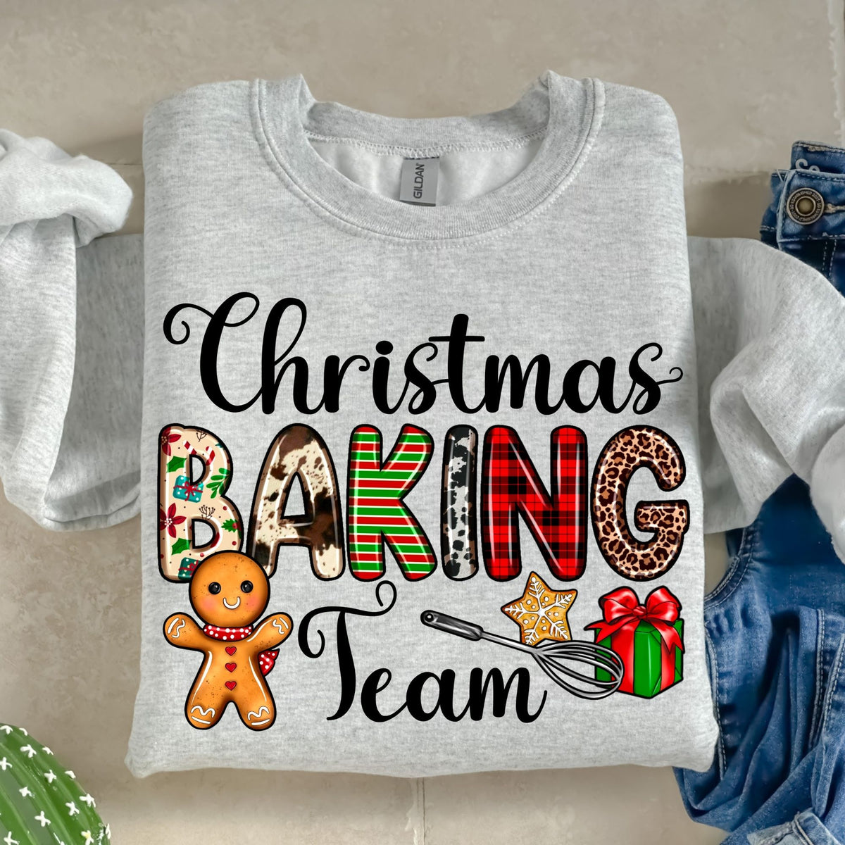 Christmas Baking Team-38553-DTF transfer