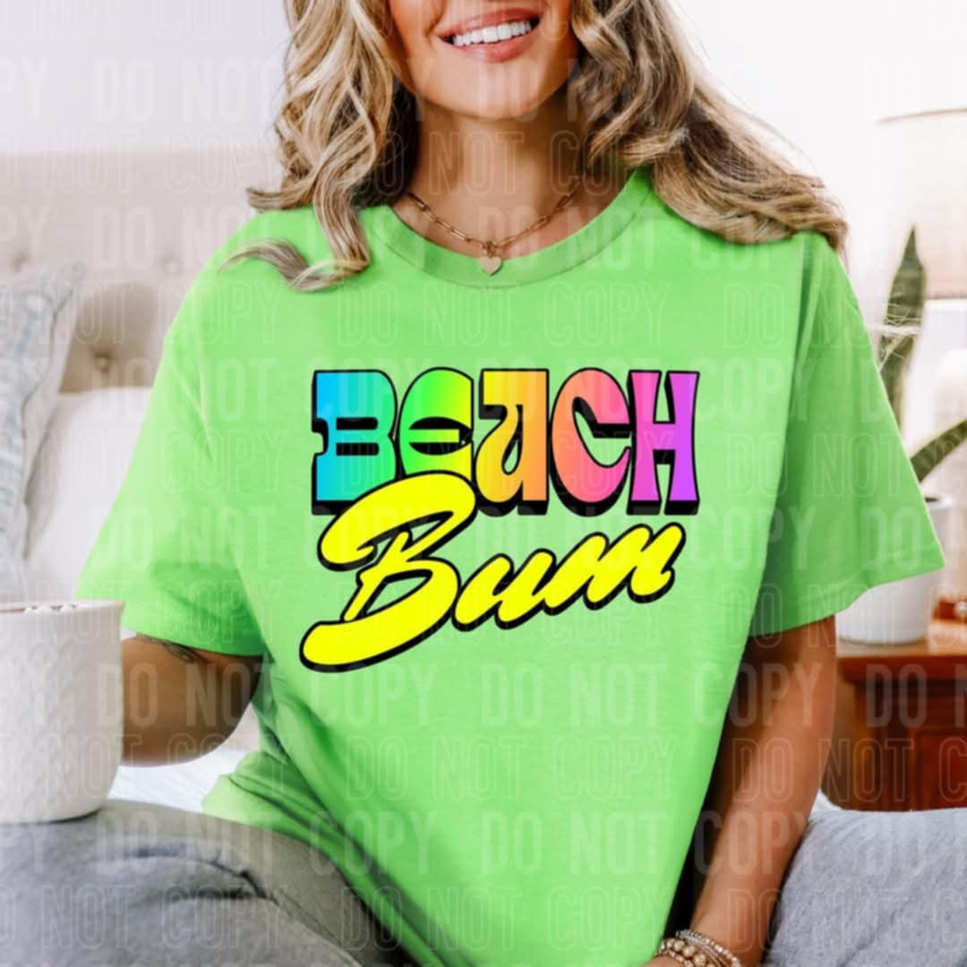 Beach bum (SBB) 103273 DTF transfer