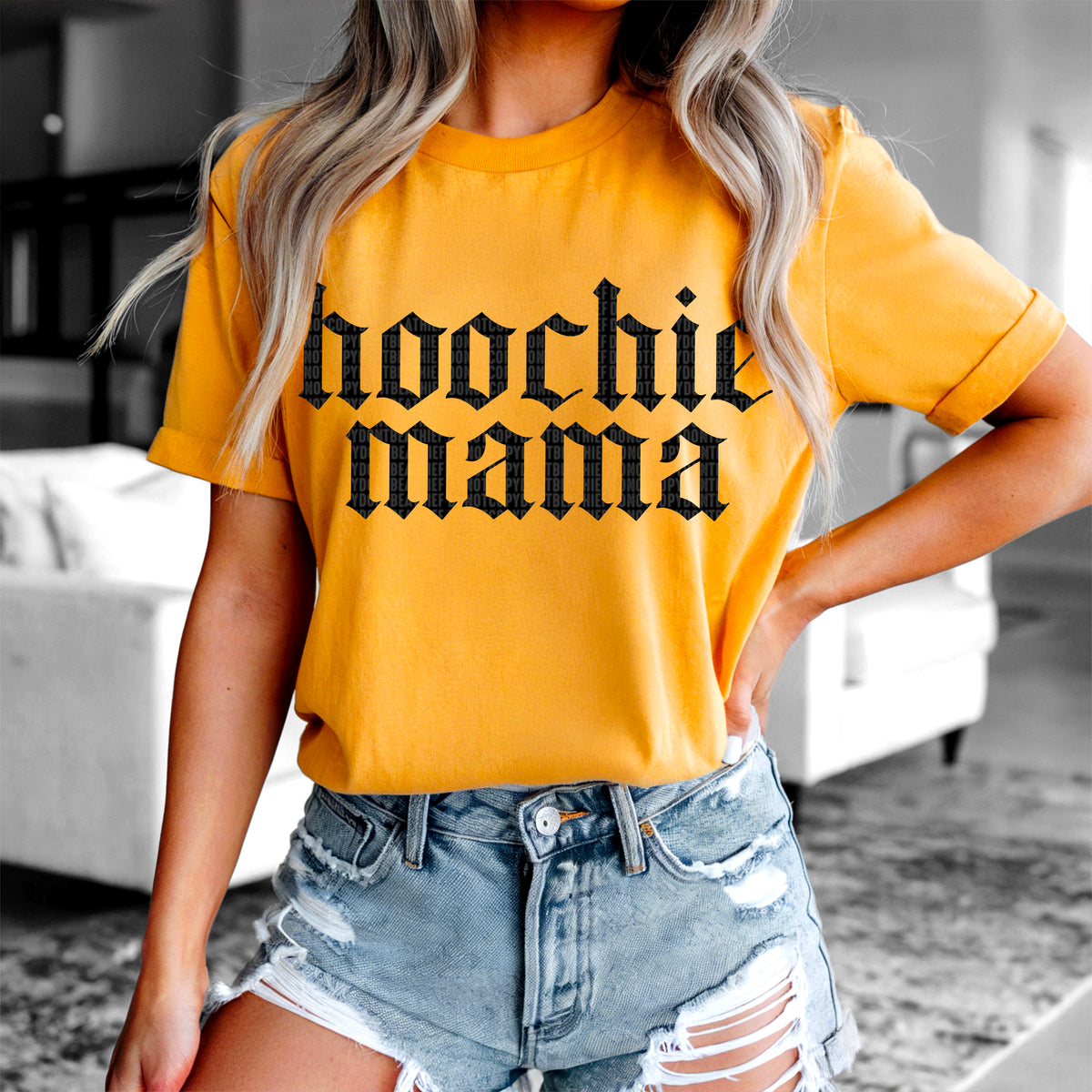 Hoochie mama 97611 DTF transfer