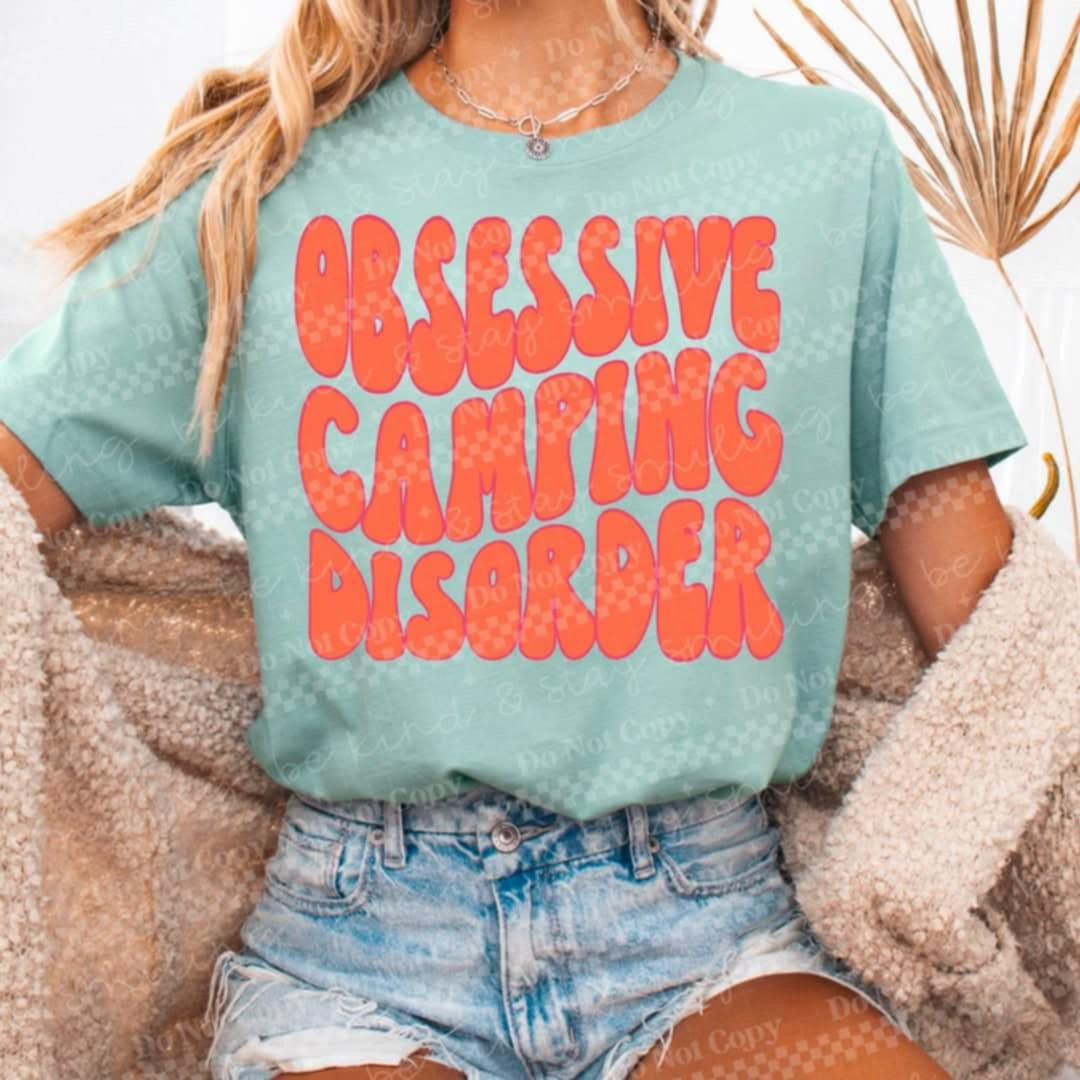 Obsessive camping disorder (CMLD) 95895 DTF transfer