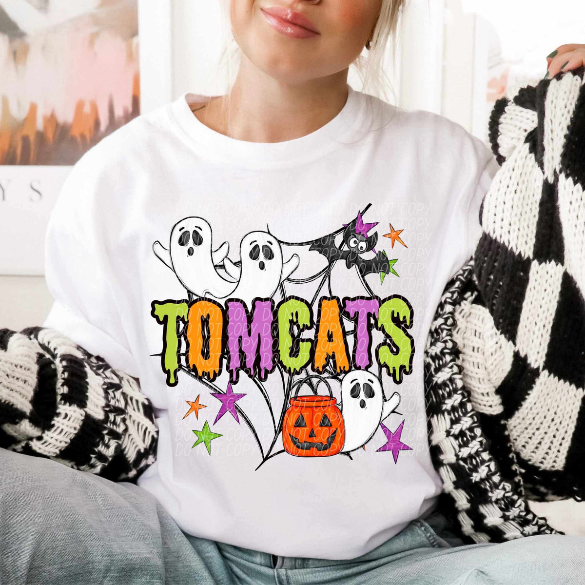 Tomcats Halloween (City) DTF transfer