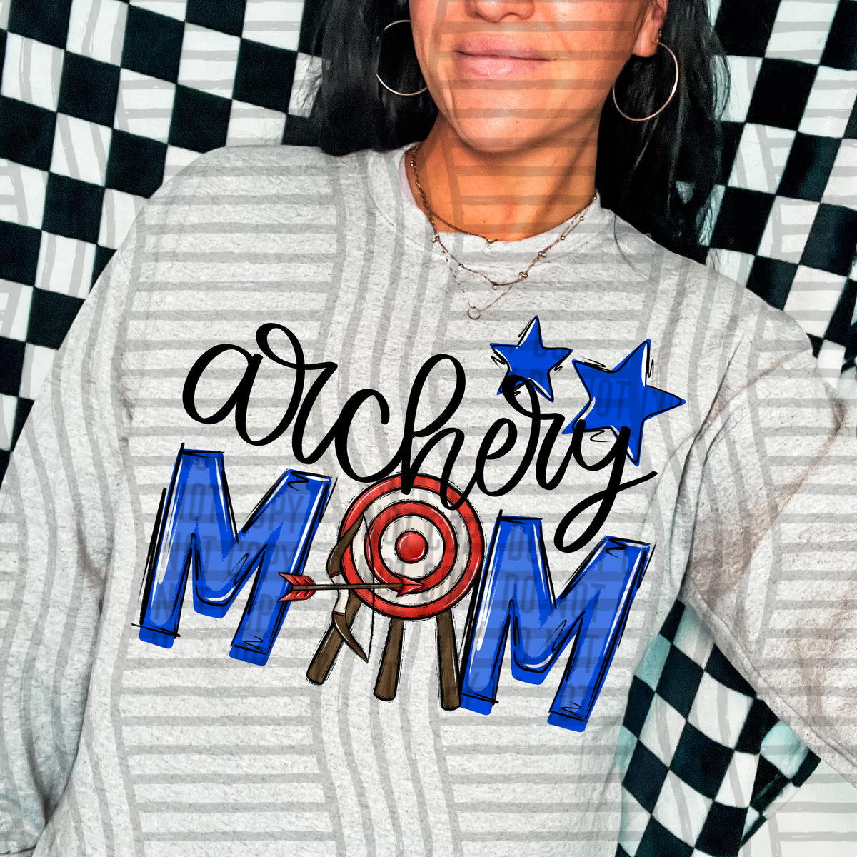 archery mom royal stars (Caplinger) DTF transfer