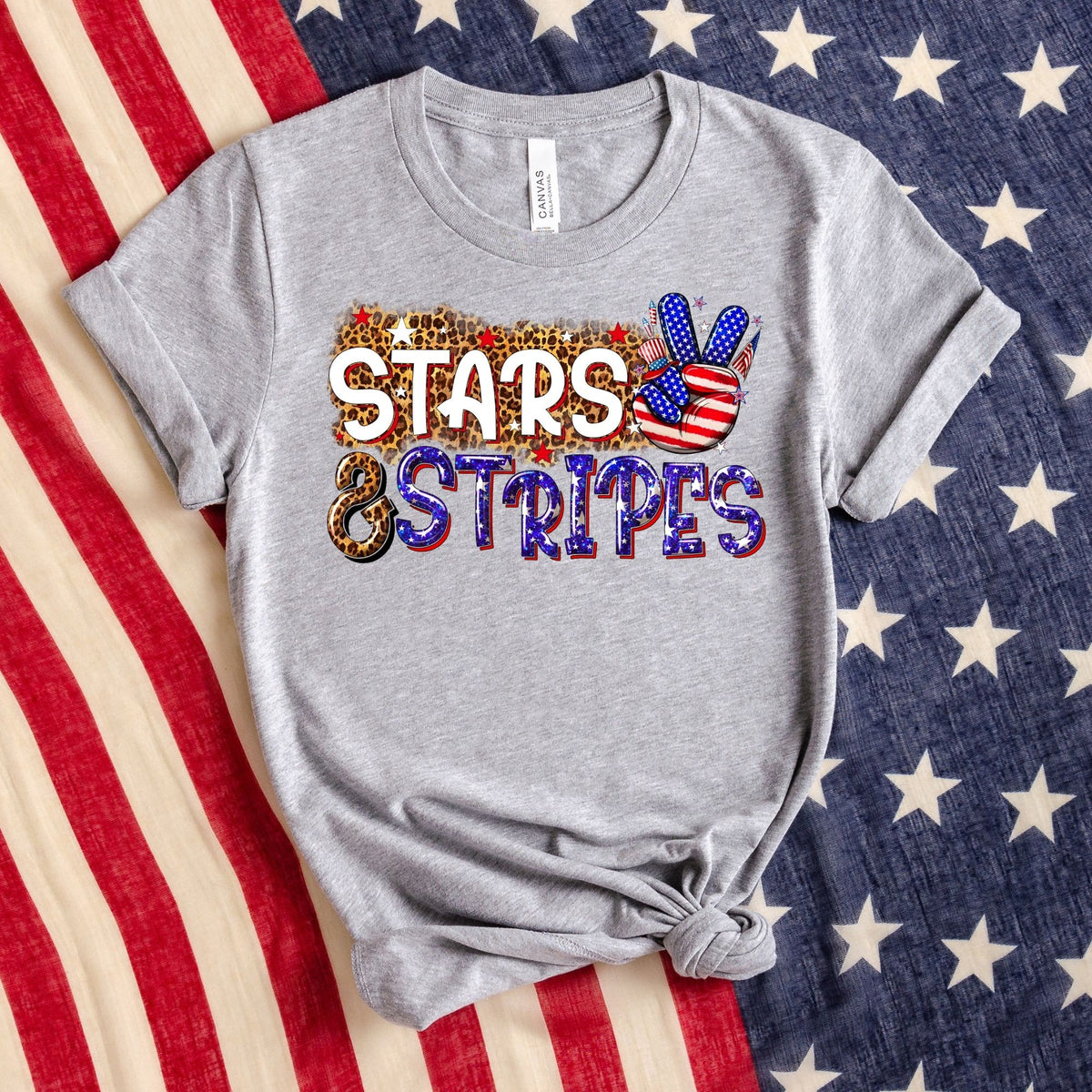 Stars & Stripes-47018-DTF transfer