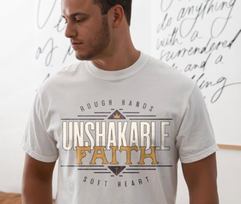 Unshakable faith 106504 DTF transfer