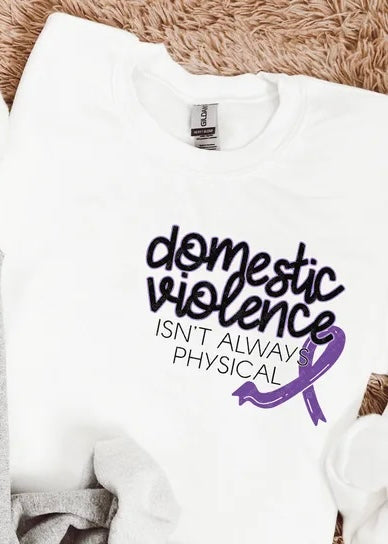 Domestic violence pocket 98653 DTF transfer