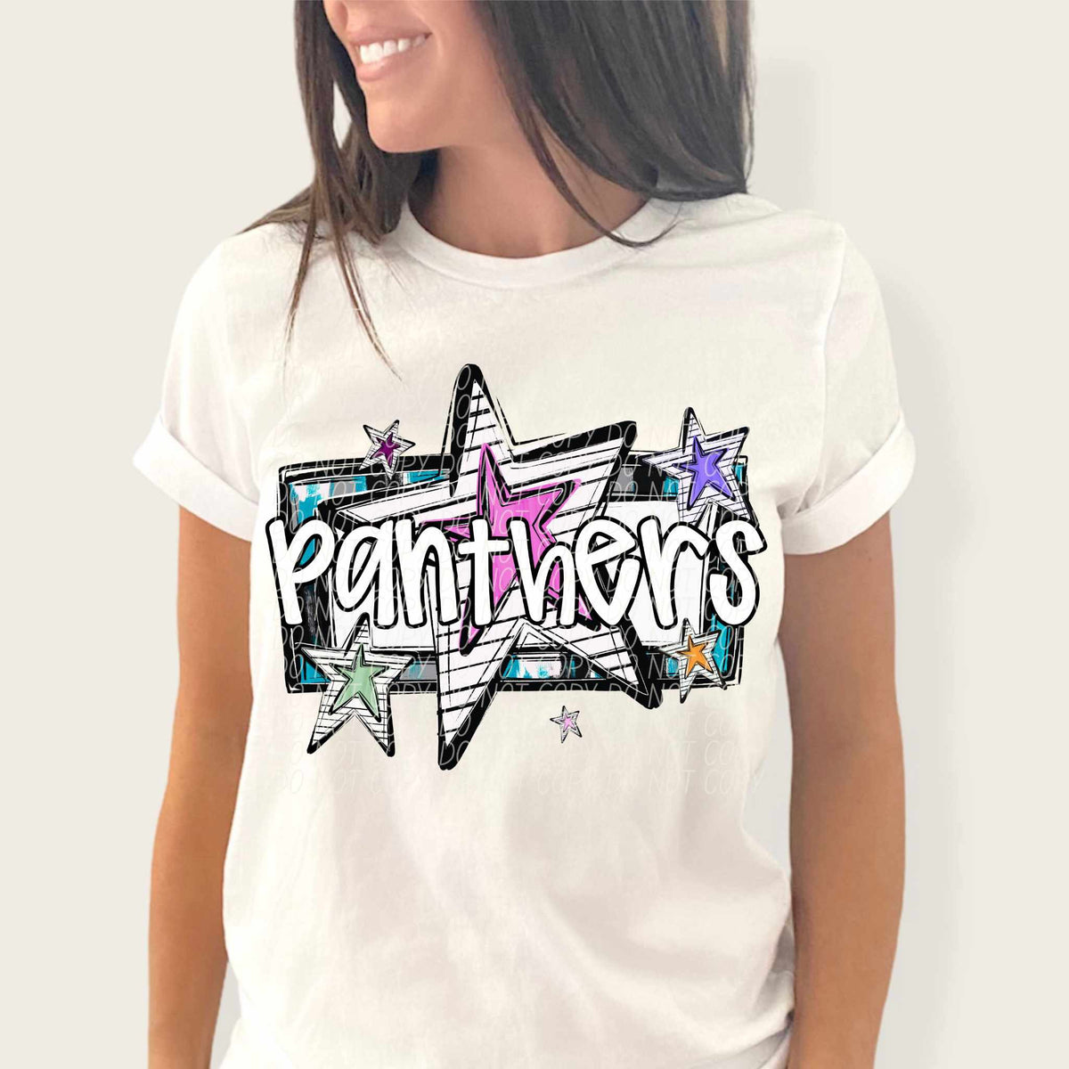 Panthers stars (CITY) 84955 DTF transfer