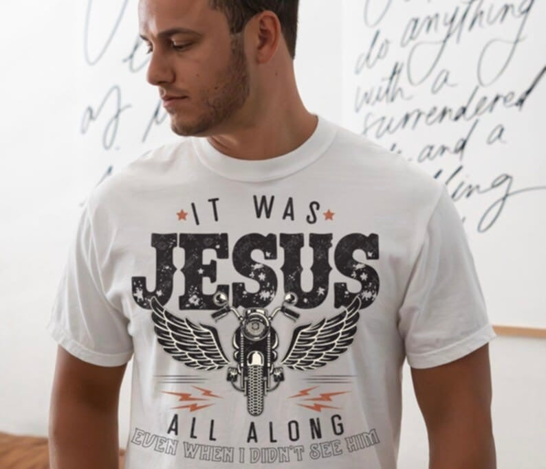 It was Jesus all along 106506 DTF transfer