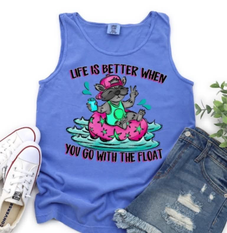 Life is better when you go with the float GIRL (S&G) 96029 DTF transfer