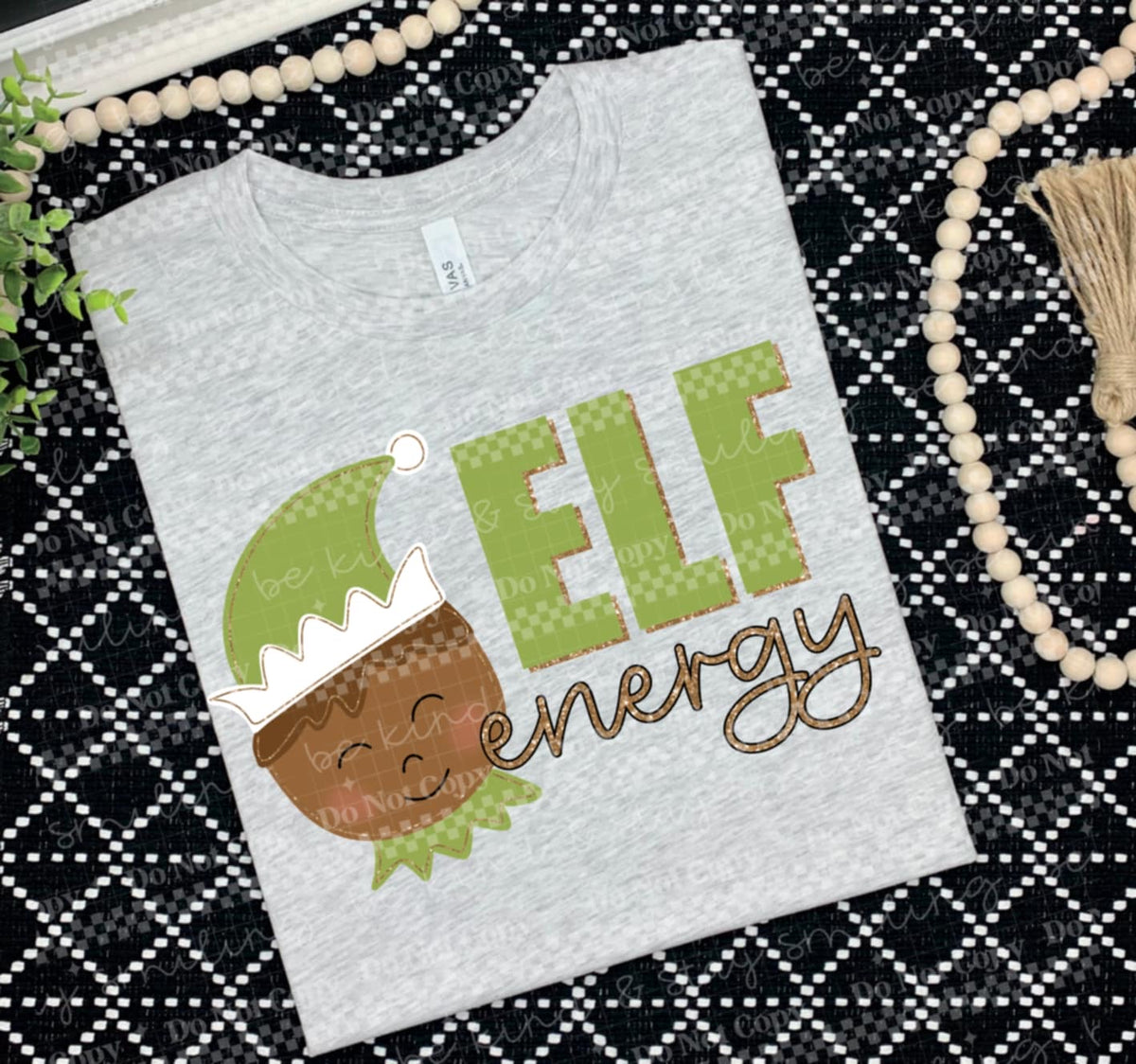 Elf energy darker skin tone (CMLD) 116734 DTF TRANSFER