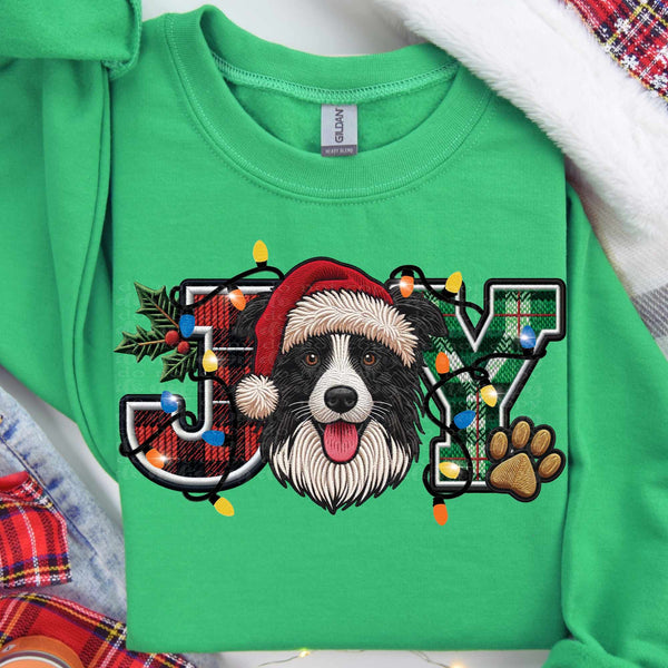 Joy border collie (TTD) 62081 DTF transfer