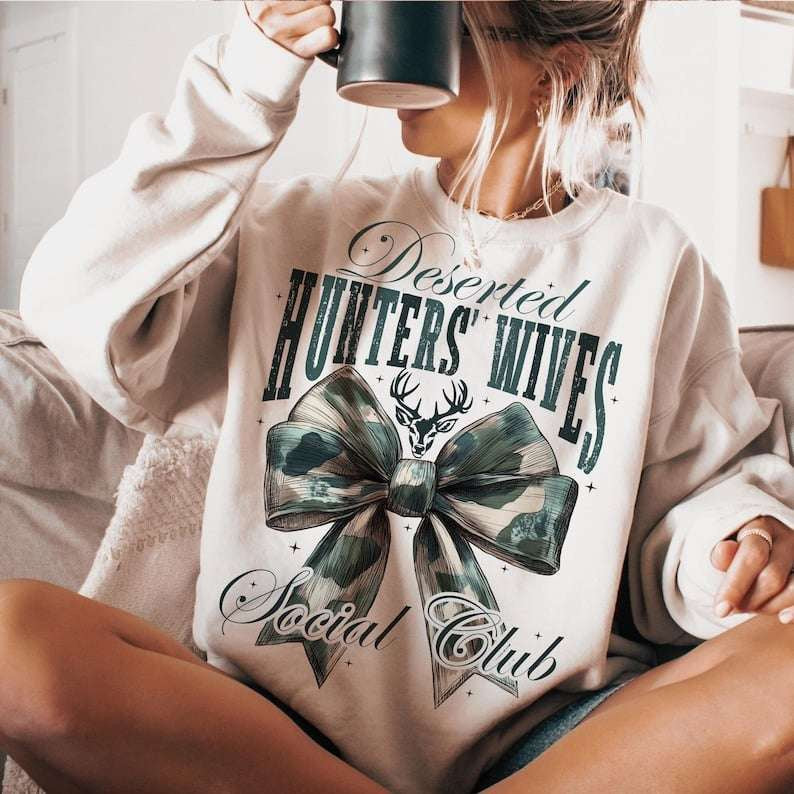 Deserted hunters wife social club 67531 DTF transfer