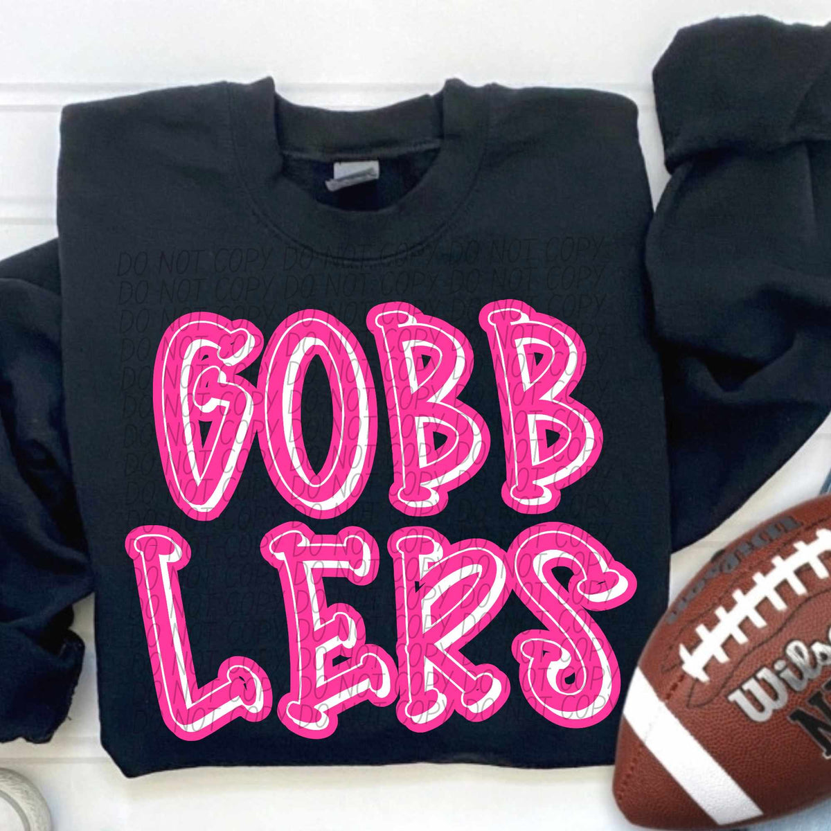 Gobblers hot pink 55334 DTF transfer