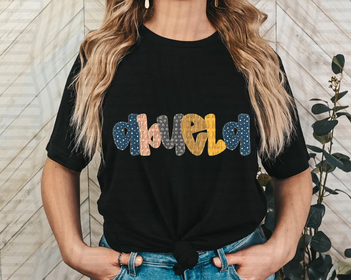 Abuela Boho Patterned (Caplinger) 102326 DTF transfer