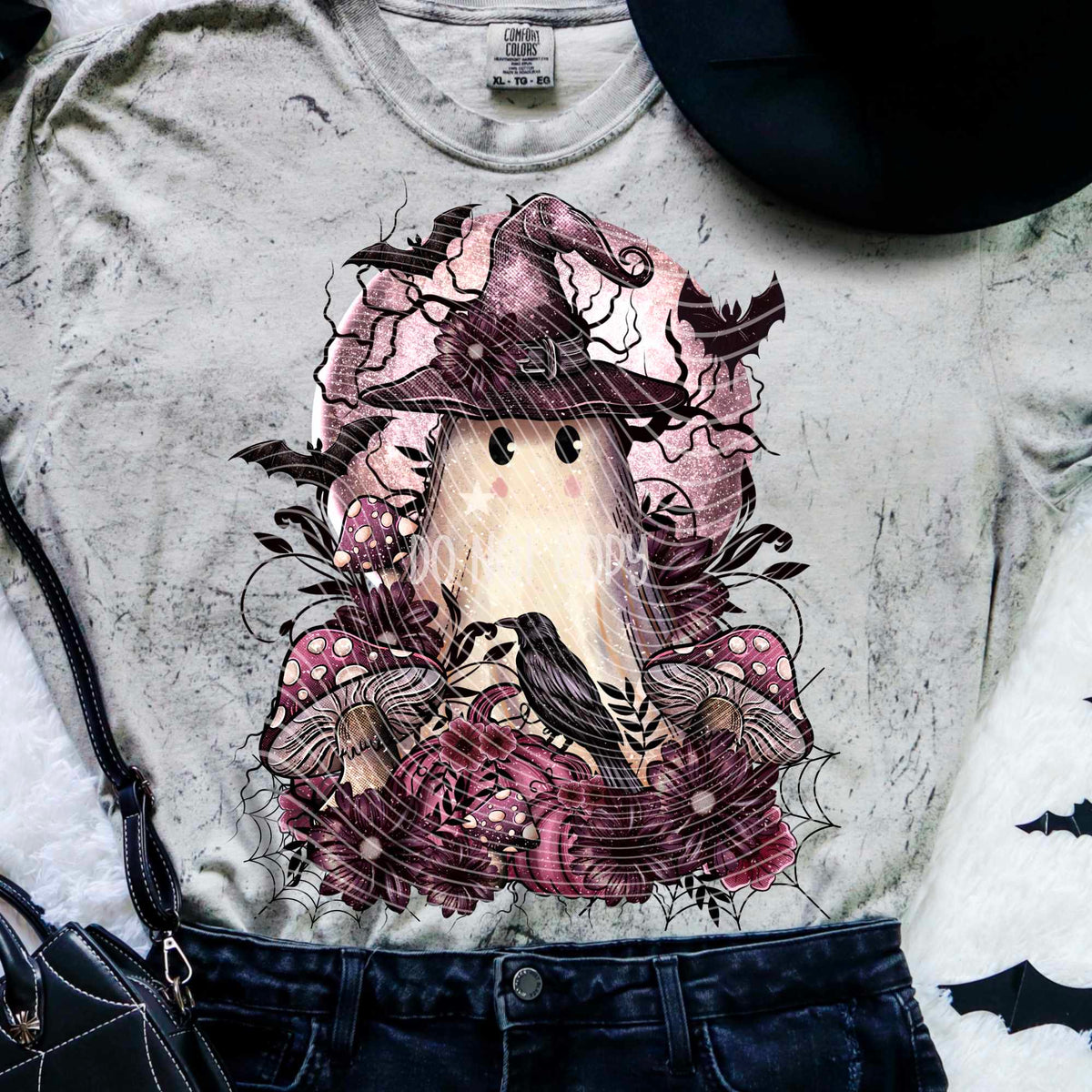 Witchy ghost (AG) 55970 DTF transfer