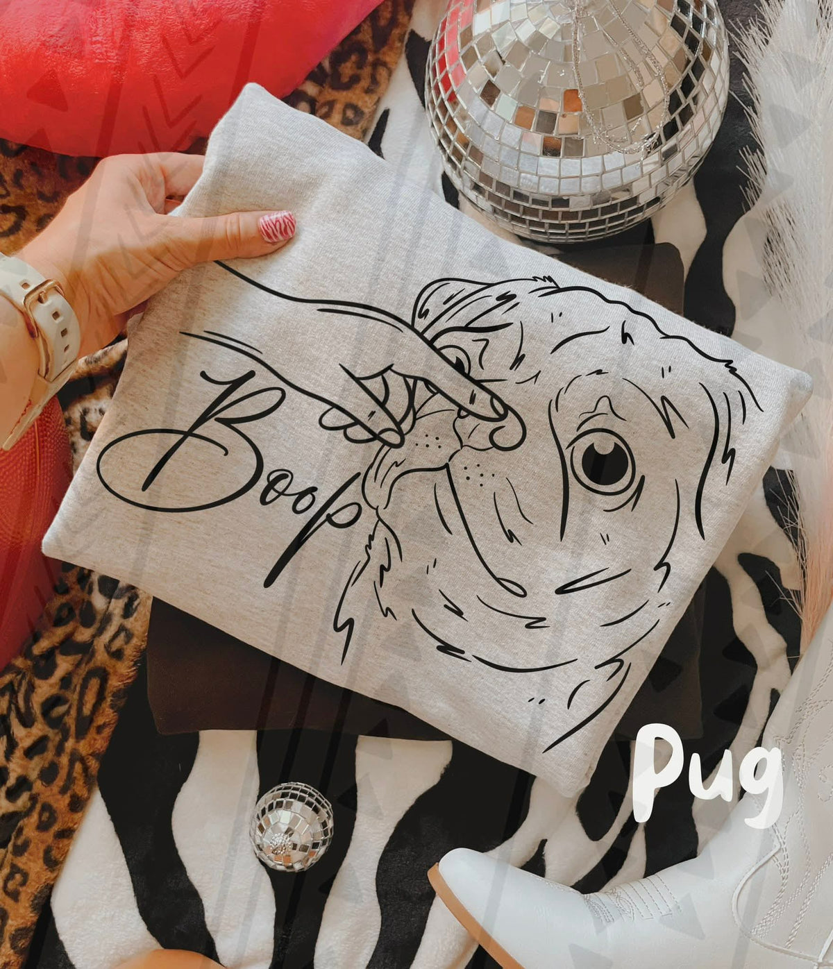 Boop Pug (TGG) DTF Transfer