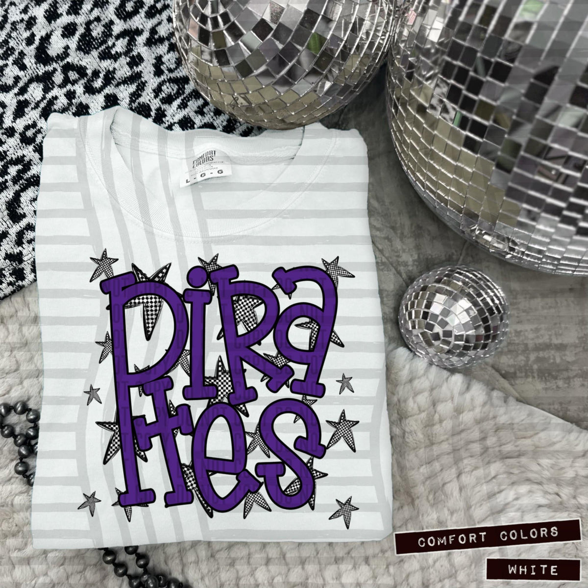 Purple Staggered Mascots (Caplinger)