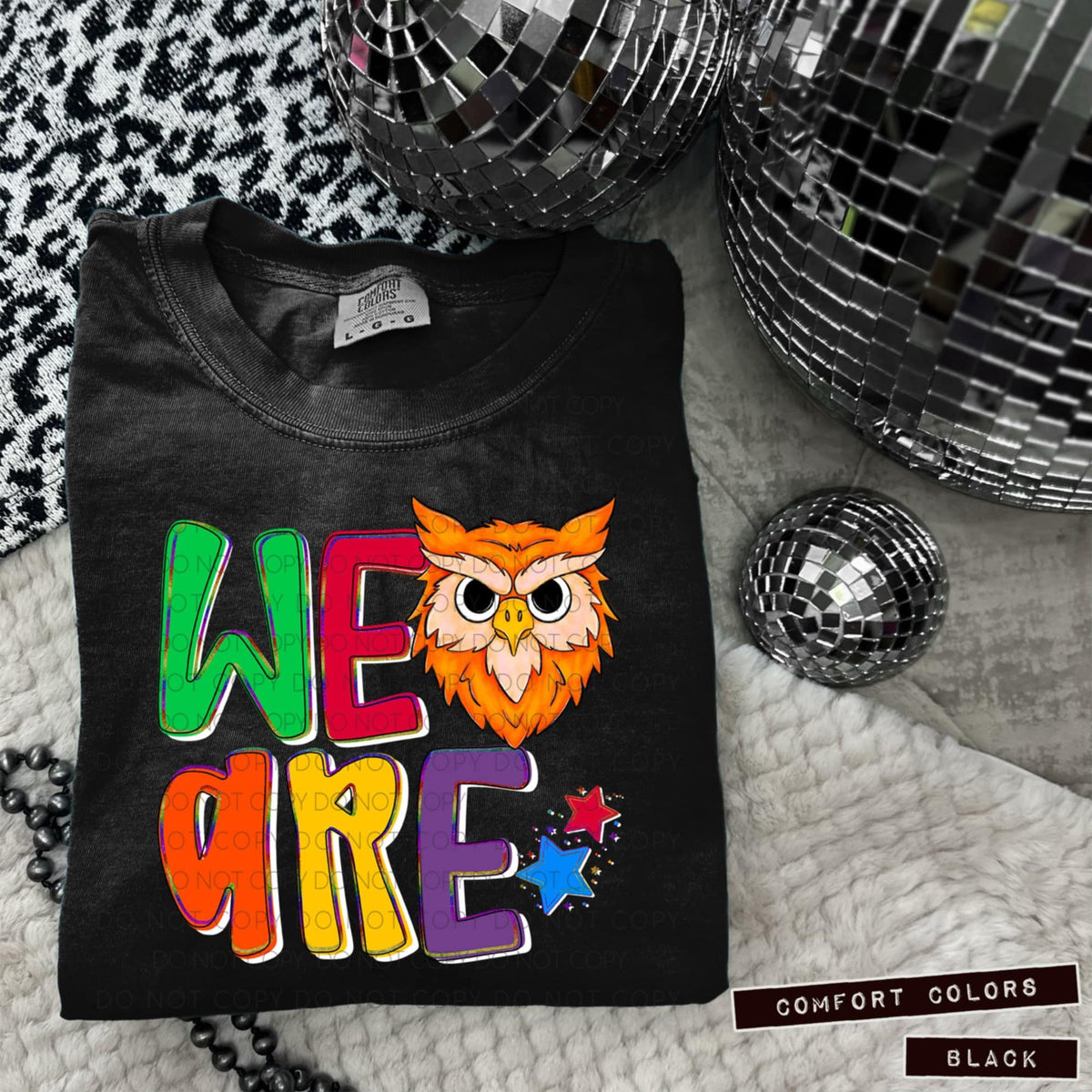 We are owls (Caplinger) 100867 DTF transfer