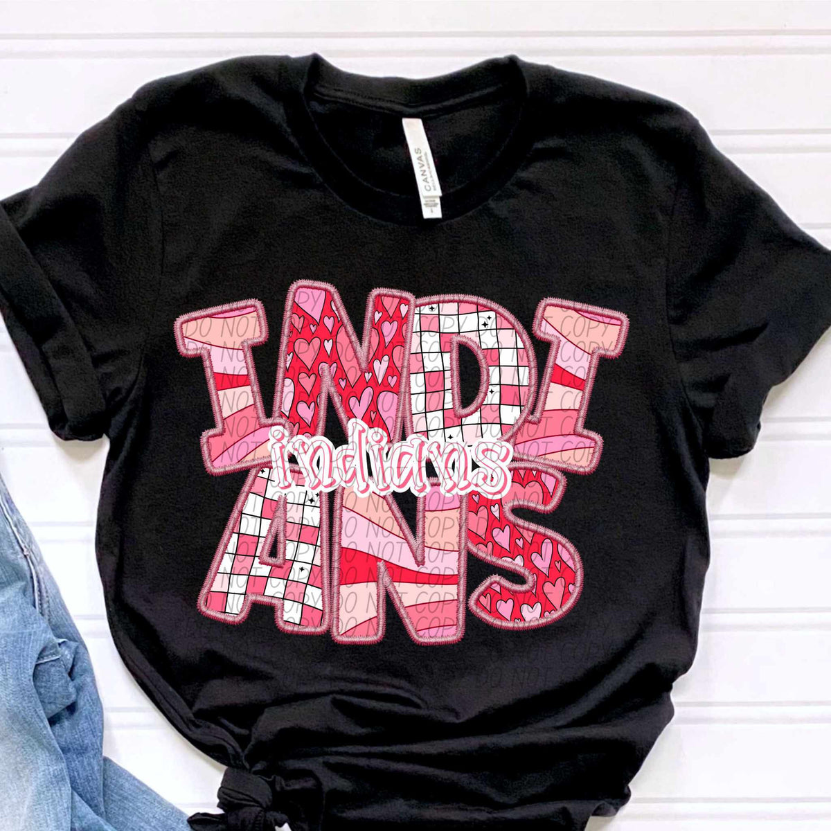 Indians pink groovy (CITY) 80539 DTF transfer