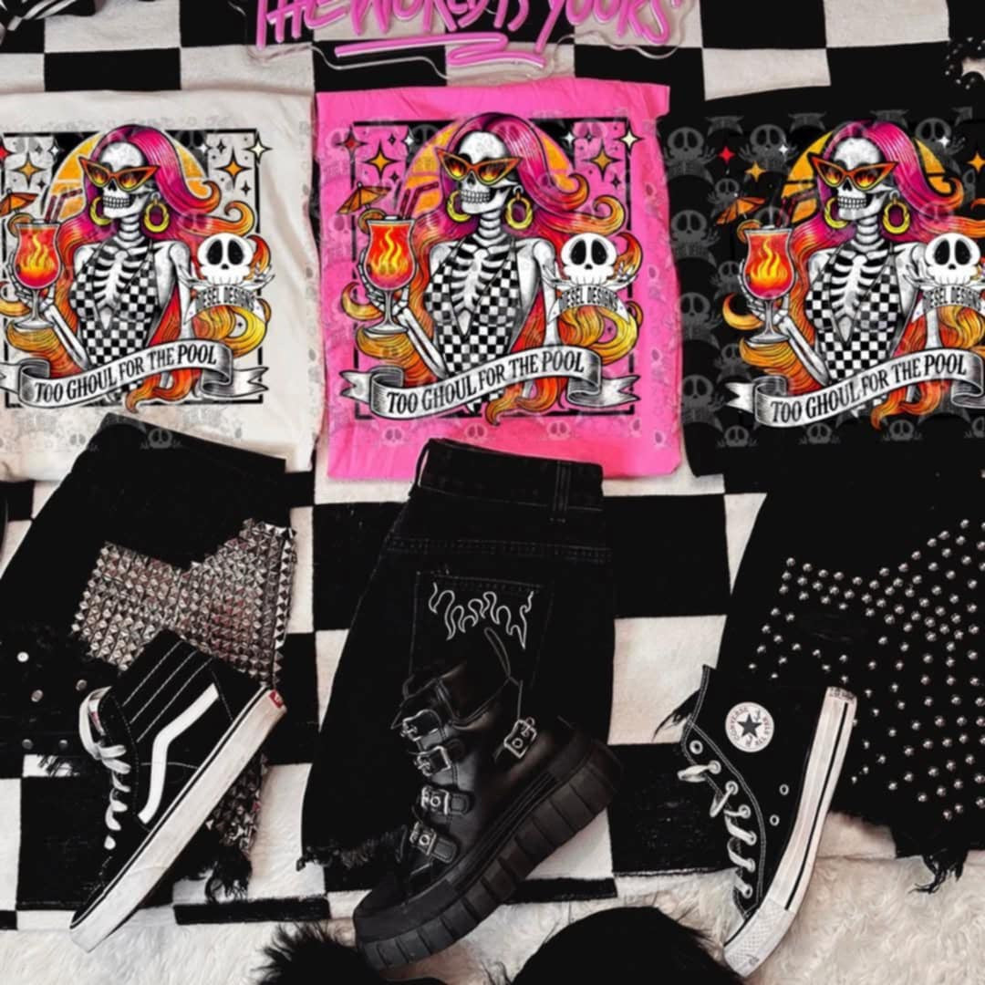 Too ghoul for the pool 106004 DTF transfer