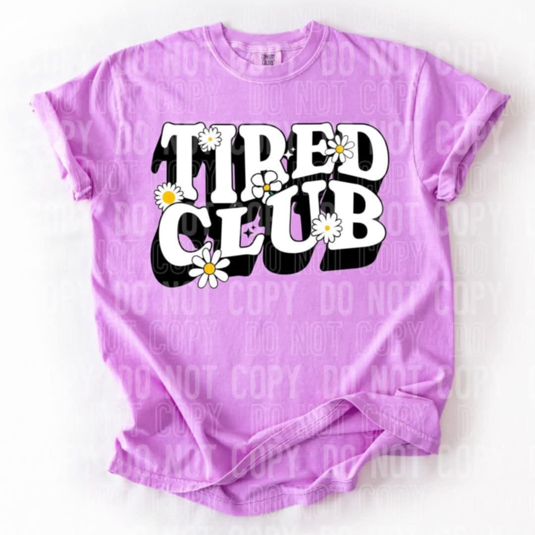 Tired club (SBB) 91111 DTF transfer