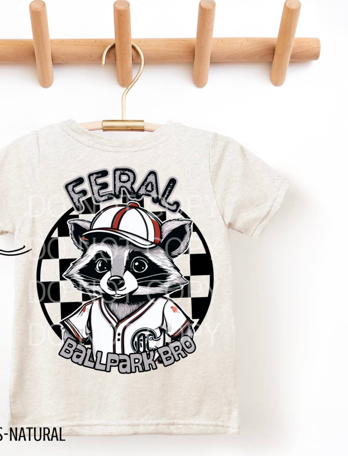 Feral ballpark bro (CSG) 87165 DTF transfer