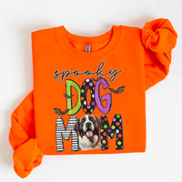 Spooky dog mom Saint Bernard 55509 DTF transfer