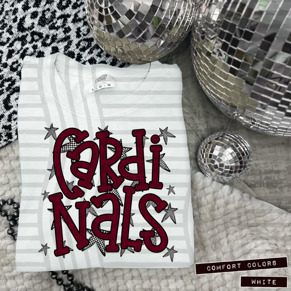 Maroon Staggered Mascots (Caplinger)