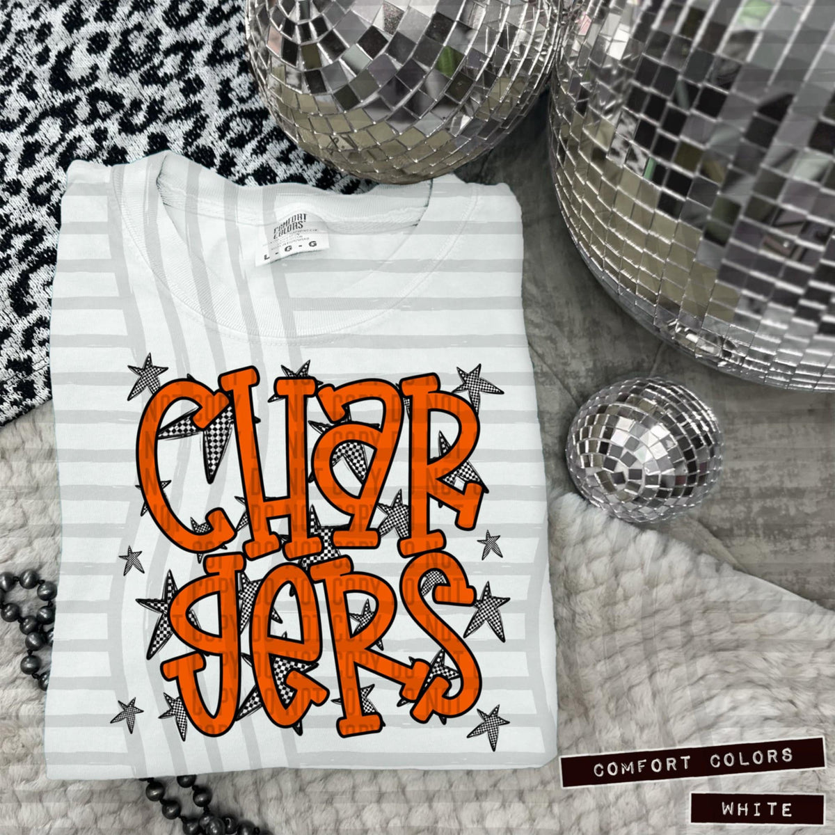 Orange Staggered Mascots (Caplinger)