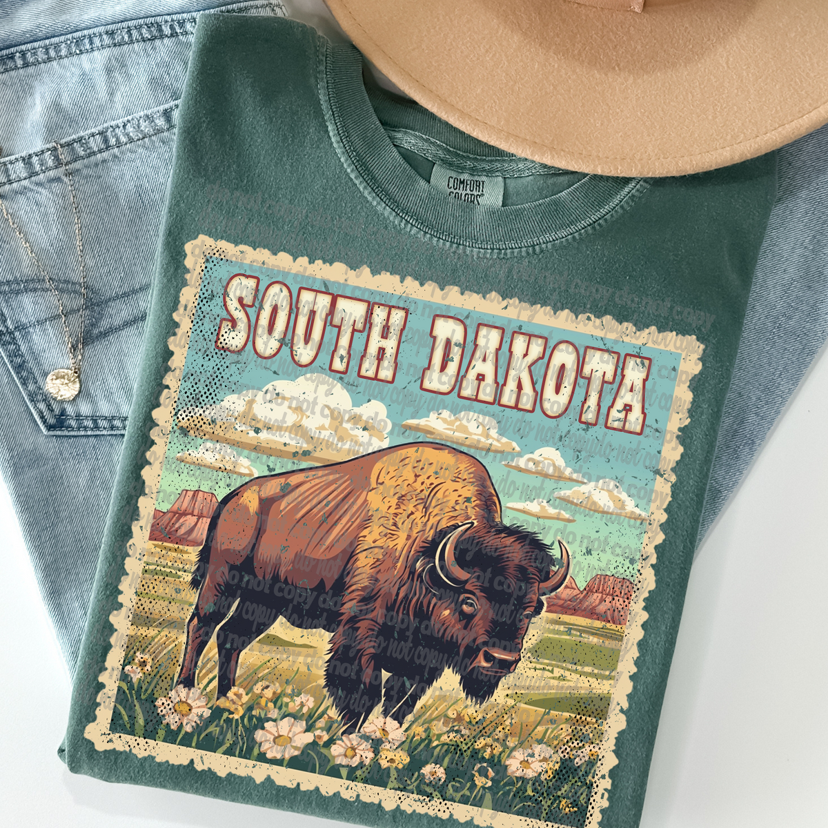 South Dakota State Stamp (TTD) 99094 DTF transfer