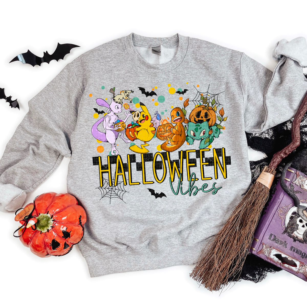 Halloween Vibes poke 113260 DTF transfer